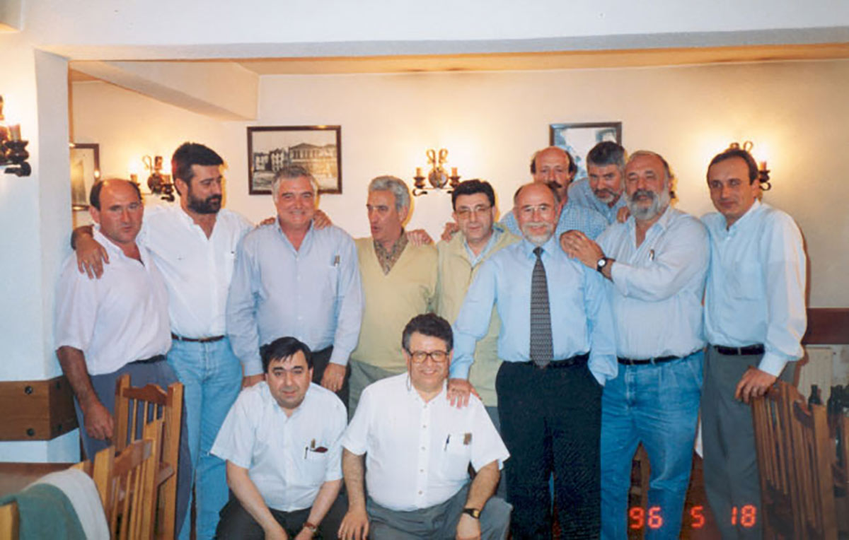 Reunión de la Junta del Alarde 1996